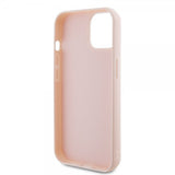 Karl Lagerfeld iPhone 15 -kuori 3D Rubber Karl Pink