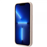 Guess iPhone 15 Kuoret 4G Logo Pinkki