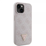 Guess iPhone 15 Kuoret 4G Metal Triangle Strass Ruusukulta