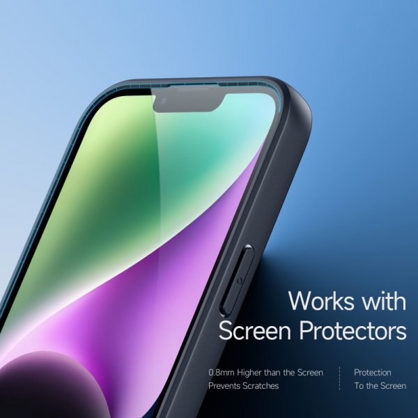 Dux Ducis iPhone 15 Aimo Series -kuori, musta
