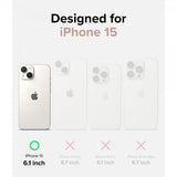 Ringke iPhone 15 Air Glitter Clear -suojakuori