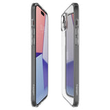 Spigen iPhone 15 -kuori Air Skin Hybrid Crystal Clear