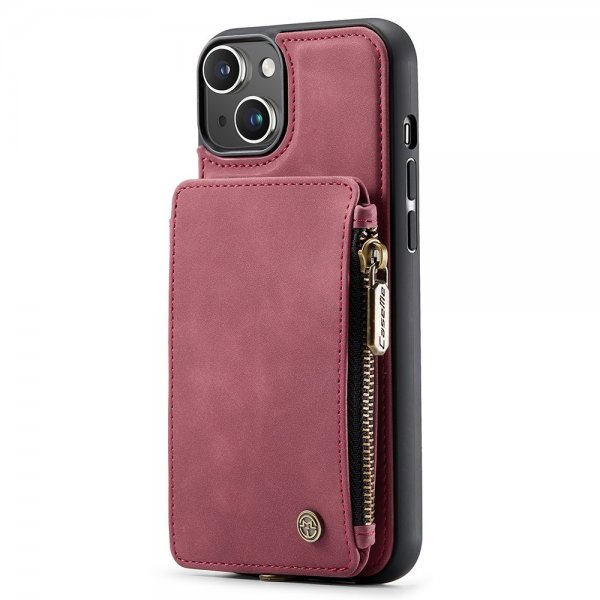 CaseMe iPhone 15 -suojakuori C20 Series, punainen