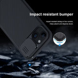 Nillkin iPhone 15 Suojakuori CamShield Pro Musta