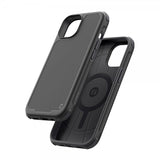 Clckr iPhone 15 Suojakuori Carbon MagSafe Musta