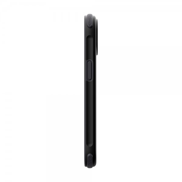Clckr iPhone 15 Suojakuori Carbon MagSafe Musta