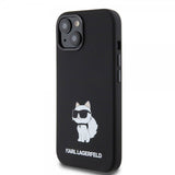 Karl Lagerfeld iPhone 15 -kuori Choupette NFT Musta