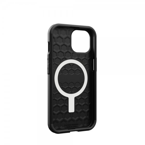 Urban Armor Gear (UAG) iPhone 15 -suojakuori Civilian MagSafe, musta