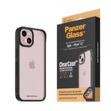 PanzerGlass iPhone 15 ClearCase -suojakuori D3O Musta
