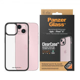 PanzerGlass iPhone 15 ClearCase -suojakuori D3O Musta