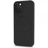 Celly iPhone 15 -suojakuori CROMOMAG, musta