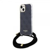Guess iPhone 15 Kuoret Olkahihnalla Musta