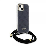 Guess iPhone 15 Kuoret Olkahihnalla Musta