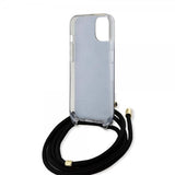 Guess iPhone 15 Kuoret Olkahihnalla Musta