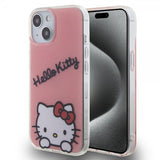 Hello Kitty iPhone 15 Kuoret Daydreaming Crossbody Pinkki