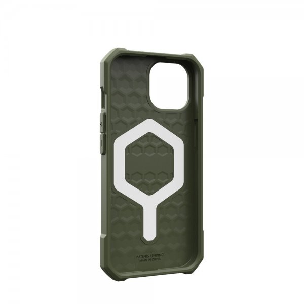 Urban Armor Gear (UAG) iPhone 15 Essential Armor MagSafe -suojakuori, Olive Drab