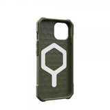 Urban Armor Gear (UAG) iPhone 15 Essential Armor MagSafe -suojakuori, Olive Drab