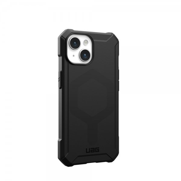 Urban Armor Gear (UAG) iPhone 15 Essential Armor MagSafe -suojakuori, musta