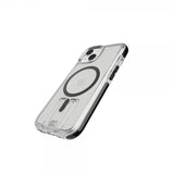 Tech21 iPhone 13/14/15/16e/17e Suojakuori Evo Crystal Kick MagSafe kirkas/musta