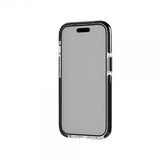 Tech21 iPhone 13/14/15/16e/17e Suojakuori Evo Crystal Kick MagSafe kirkas/musta