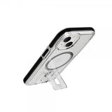 Tech21 iPhone 13/14/15/16e/17e Suojakuori Evo Crystal Kick MagSafe kirkas/musta
