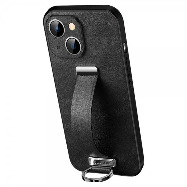 Sulada iPhone 15 Kuoret Fashion Series Musta