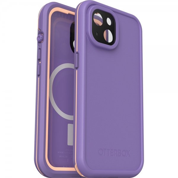 Otterbox iPhone 15 -kuori Fre MagSafe Rule of Plum