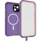 Otterbox iPhone 15 -kuori Fre MagSafe Rule of Plum
