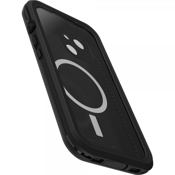Otterbox iPhone 15 -kuori Fre MagSafe Musta