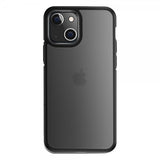 X-Level iPhone 15 Kuori Himmeä Läpinäkyvä Musta