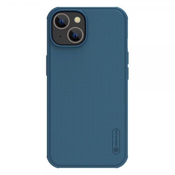 Nillkin iPhone 15 Kuori Frosted Shield Pro MagSafe Sininen