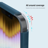Nillkin iPhone 15 Kuori Frosted Shield Pro MagSafe Musta