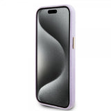 Guess iPhone 15 Kuoret Full Glitter Wrapped Lilac