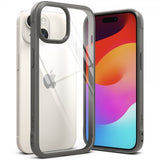 Ringke iPhone 15 -suojakuori Fusion Bold, harmaa