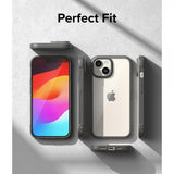 Ringke iPhone 15 -suojakuori Fusion Bold, harmaa