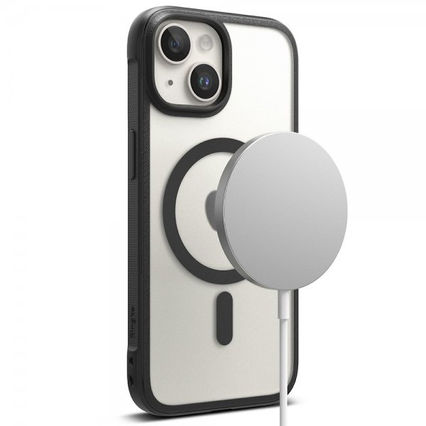 Ringke iPhone 15 -kuori Fusion Bold Magnetic Matte Black