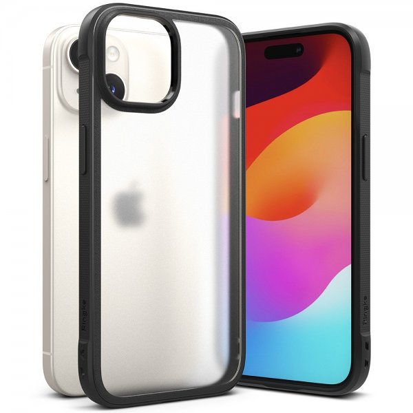 Ringke iPhone 15 -suojakuori Fusion Bold Matte Black