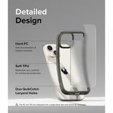 Ringke iPhone 15 Kuori Fusion Bold Matte Gray