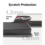 Ringke iPhone 15 Kuori Fusion Bold Matte Gray