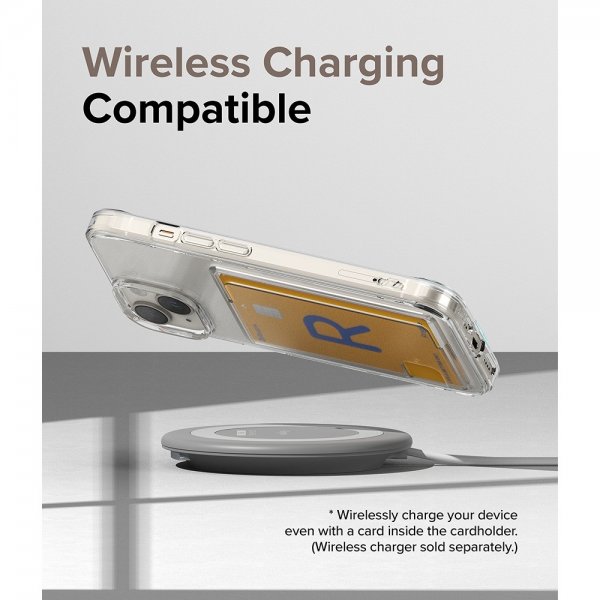 Ringke iPhone 15 -suojakuori Fusion Card Clear