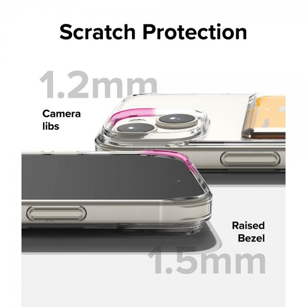 Ringke iPhone 15 -suojakuori Fusion Card Clear