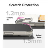 Ringke iPhone 15 -suojakuori Fusion Card Clear