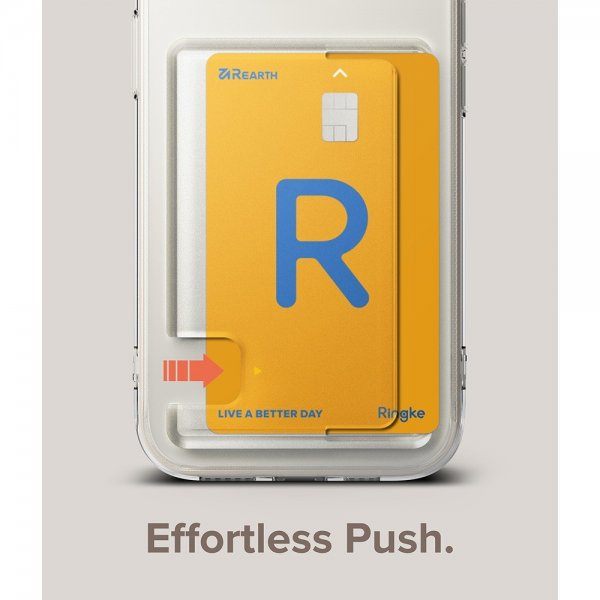 Ringke iPhone 15 -suojakuori Fusion Card Clear