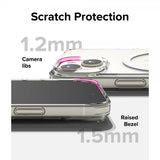 Ringke iPhone 15 -suojakuori Fusion Magnetic Clear
