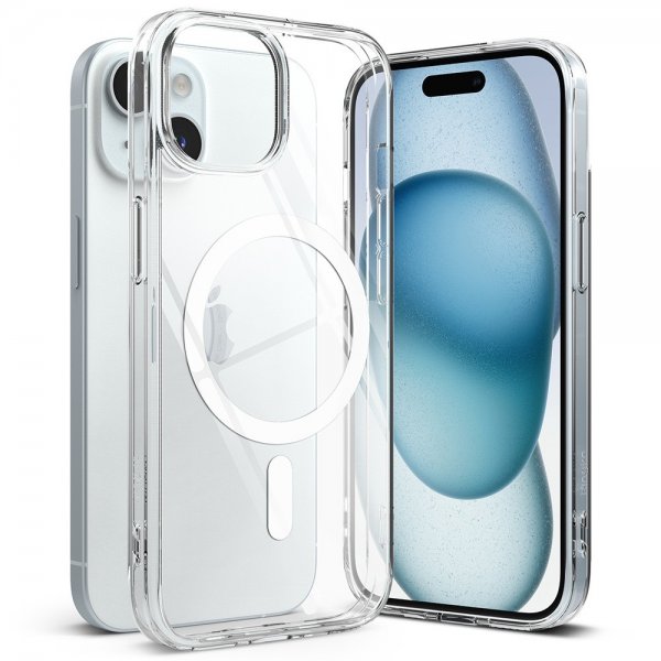 Ringke iPhone 15 -suojakuori Fusion Magnetic Clear