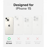 Ringke iPhone 15 -suojakuori, Fusion X Design Camo Black