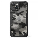 Ringke iPhone 15 -suojakuori, Fusion X Design Camo Black
