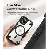 Ringke iPhone 15 -kuori Fusion X Magnetic Matte Black