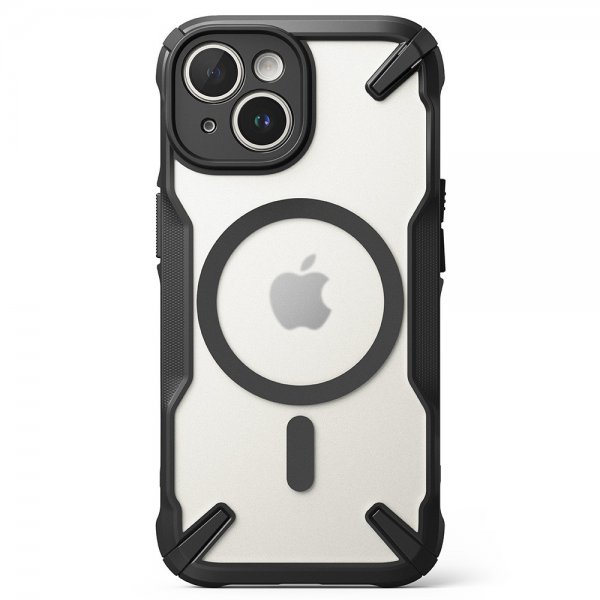 Ringke iPhone 15 -kuori Fusion X Magnetic Matte Black