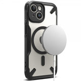 Ringke iPhone 15 -kuori Fusion X Magnetic Matte Black